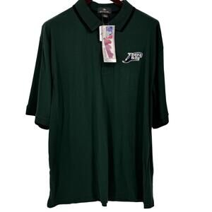 Vintage Tampa Bay Devil Rays Shirt Mens XL Green MLB Baseball Antigua Polo